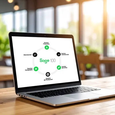 Sage BI Reporting, Sage 100 avec Skuria