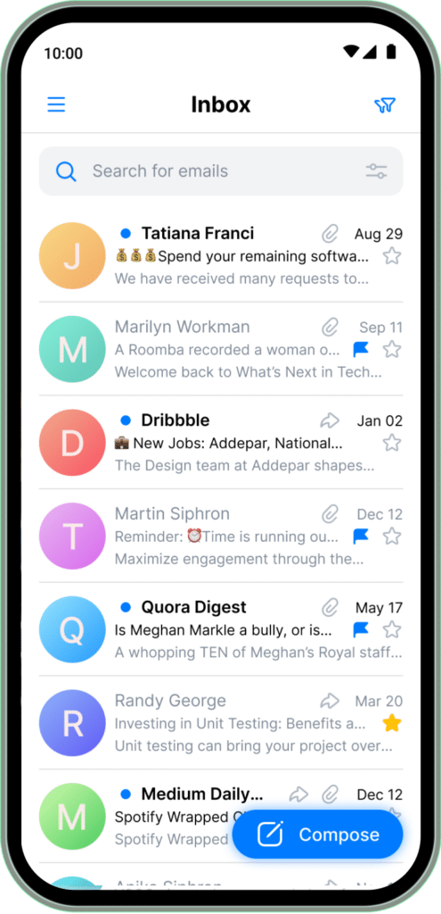 Messagerie email professionnelle suite collaborative souveraine France