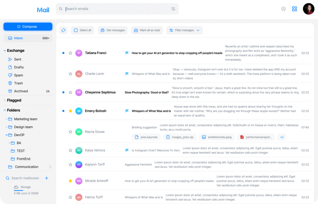Messagerie souveraine Skuria