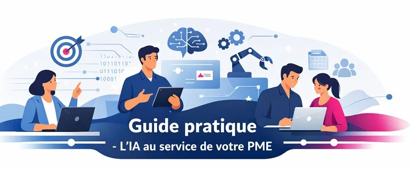 Guide pratique  ·  L&rsquo;IA au service de votre PMEArticle 1 / 7 – Le lundi matin de Sophie