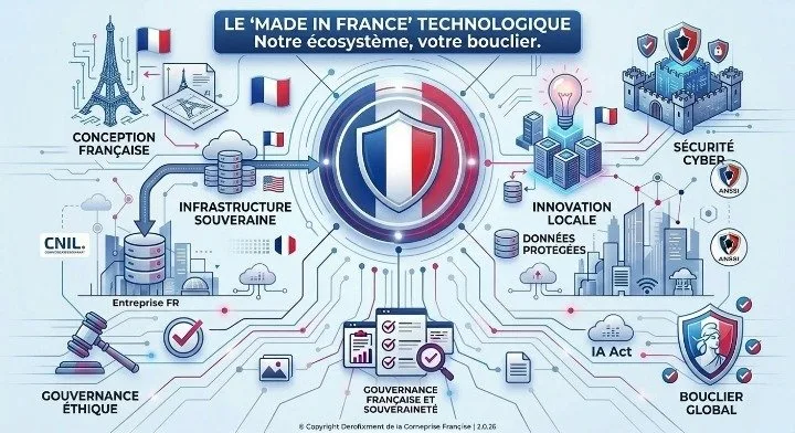 Made in France technologique : écosystème numérique souverain français