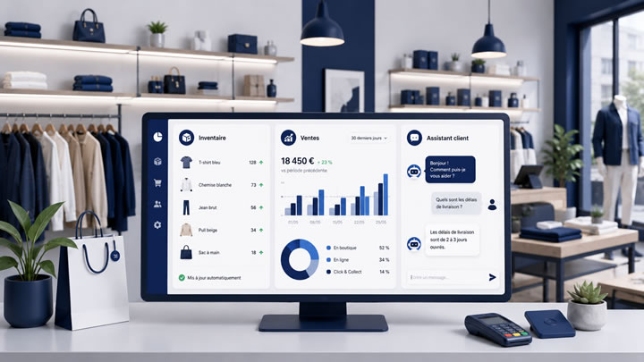 IA pour Commerçants et PME du Commerce