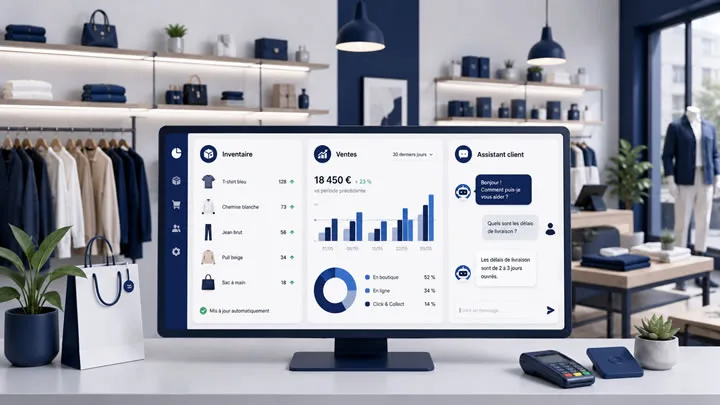 Automatisation IA commerce PME : gérer stocks et ventes