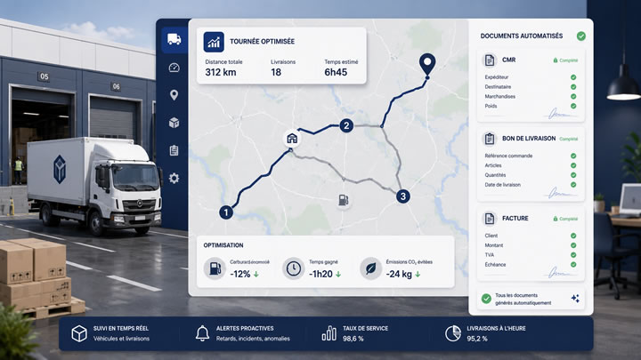 IA pour Transport et Logistique