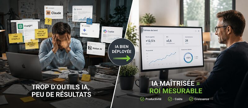 L’IA pour les PME : résultats mesurés, coûts réels et premiers pas en 2026