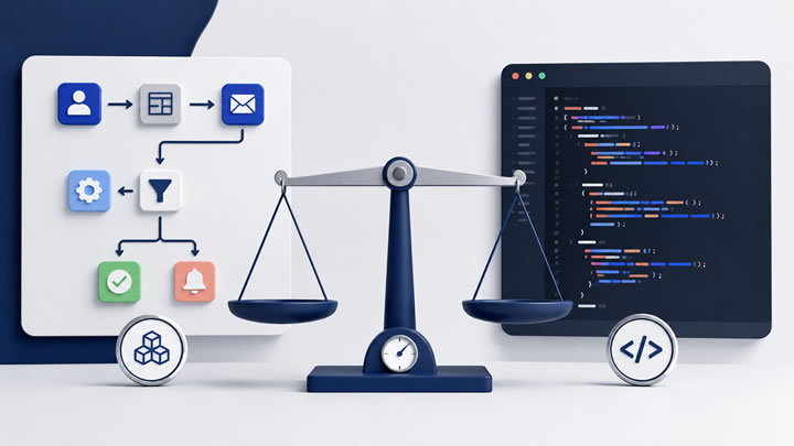 IA sur Mesure vs No-Code pour PME