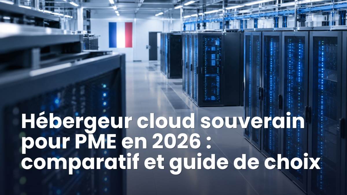 Hébergeur cloud souverain en France pour PME, data center sécurisé